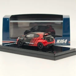 Hobby Japan 1:64 Toyota GRMN YARIS Circuit Package YOKOHAMA ADVAN COLOR (Customized Color Version) HJ643024CAV Diecast Models Car Collection -Horizone f2c14576a523890e6158e5ad7ddd793f