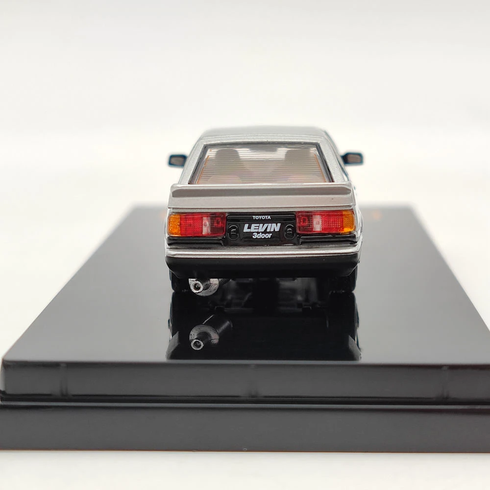 1/64 Hobby Japan TOYOTA COROLLA LEVIN AE86 3 Door CUSTOM Sliver HJ641037CSK Diecast Model Toys Car Limited Collection Gift 5 1/64 Hobby Japan TOYOTA COROLLA LEVIN AE86 3 Door CUSTOM Sliver HJ641037CSK Diecast Model Toys Car Limited Collection Gift - Image 5