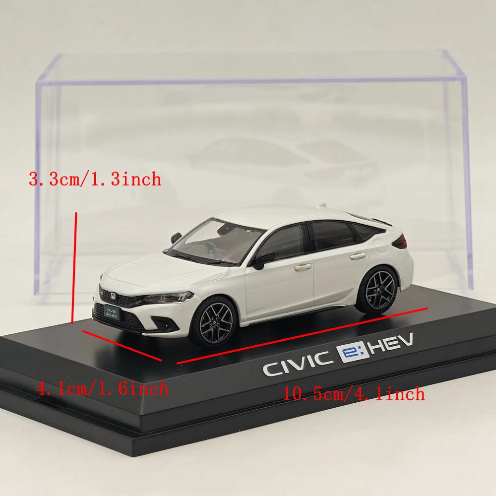 Hobby Japan 1/43 Honda CIVIC (FL4) E:HEV Platinum White(P) HJ433003W Diecast 7 Hobby Japan 1/43 Honda CIVIC (FL4) E:HEV Platinum White(P) HJ433003W Diecast - Image 7