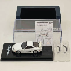 Hobby Japan 1/64 Toyota SUPRA RZ JZA80 GENUINE CUSTOMIZED VER With ActiveSpoiler White HJ643042W Diecast Models Car Collection -Horizone f8b0a45f737bab1099f7b70ed147f9e7