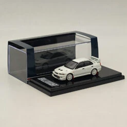 Hobby Japan 1/64 Mitsubishi Lancer RS Evolution VI HJ643033BW White Diecast -Horizone fbe4589696779364c5161eb565360bbd