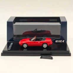 1/64 Hobby JAPAN Mazda EUNOS ROADSTER NA6CE WITH TONNEAU COVER Red HJ642025AR Diecast Models Car Limited Collection Auto Toys Gift
