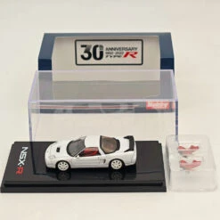 1:64 Hobby Japan Honda NSX-R (NA2) With Genuine Seats Display Models Car White Diecast Models Car Limited Collection