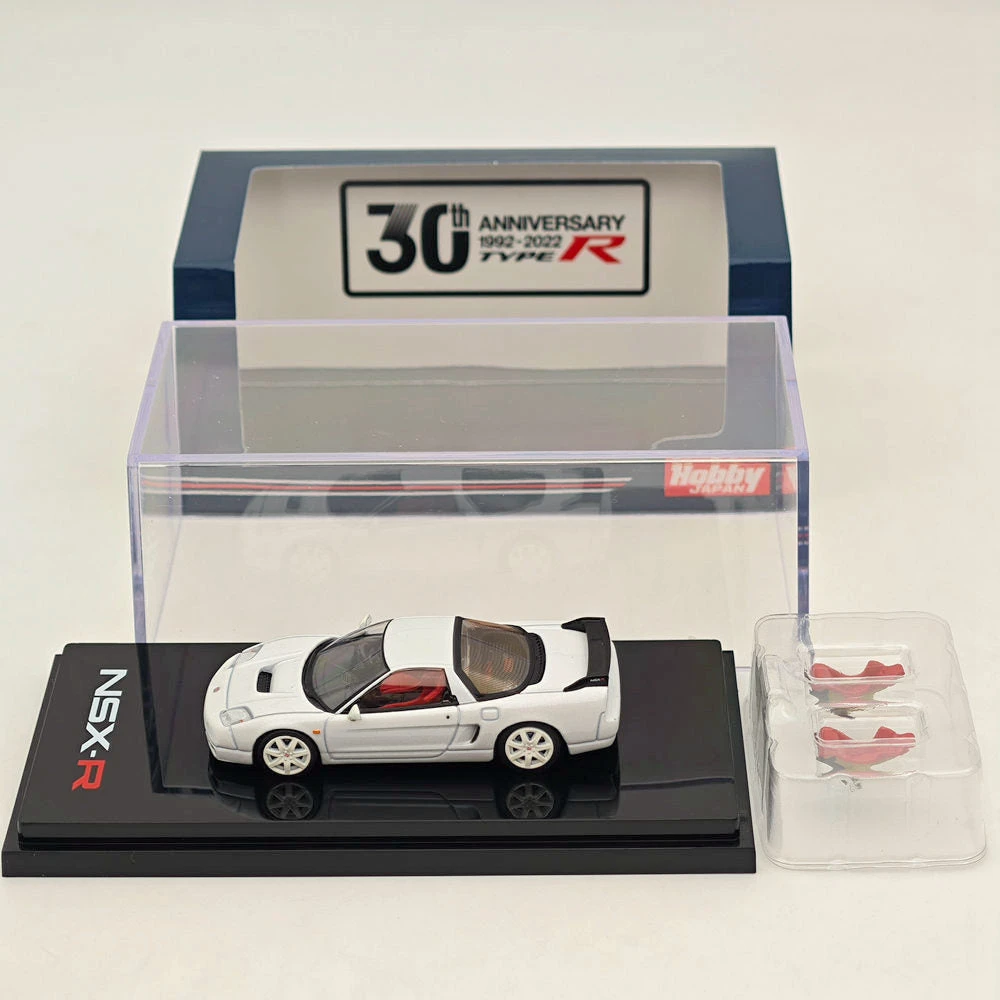 1:64 Hobby Japan Honda NSX-R (NA2) With Genuine Seats Display Models Car White Diecast Models Car Limited Collection 1 1:64 Hobby Japan Honda NSX-R (NA2) With Genuine Seats Display Models Car White Diecast Models Car Limited Collection