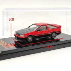 1/64 Hobby Japan TOYOTA COROLLA LEVIN AE86 3 Door CUSTOM Red HJ641037CRK Diecast Model Toys Car Limited Collection Gift -Horizone fd902a8a8764d80ba103a00b59a794d4