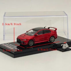 Hobby Japan 1/64 Mitsubishi Lancer Evolution X Final Edition Red HJ642053CR -Horizone fda82f9cc7e81113f2759deaec52a294