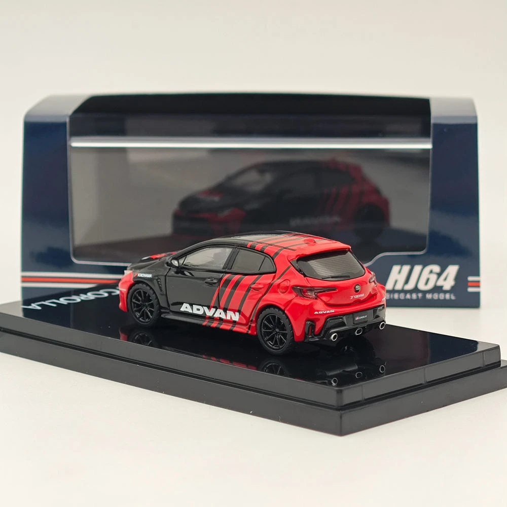 1:64 Hobby Japan Toyota GR COROLLA RZ Yokohama Advan Color HJ641067AV Diecast 2 1:64 Hobby Japan Toyota GR COROLLA RZ Yokohama Advan Color HJ641067AV Diecast - Image 2