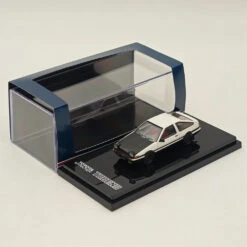 Hobby Japan 1/64 Toyota SPRINTER TRUENO GT APEX(AE86) JDM Style With CARBON BONNET White HJ641052BWB Diecast Model Car