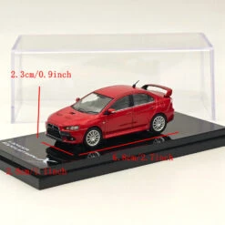 Hobby Japan 1/64 Mitsubishi Lancer Evolution X Phantom Red Metallic HJ641053AR Diecast Model Car Limited Collection -Horizone ffc18f377cb9a60eb9422f14ad62c3e3